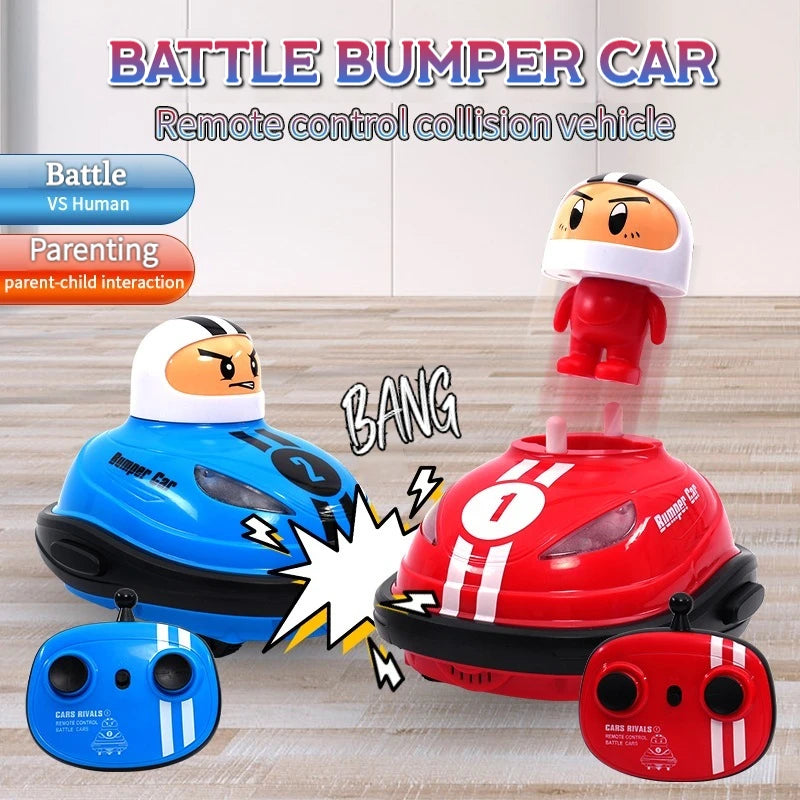 Bumper Blast RC: Coche de Choque con Efecto Pop-up