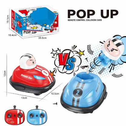 Bumper Blast RC: Coche de Choque con Efecto Pop-up